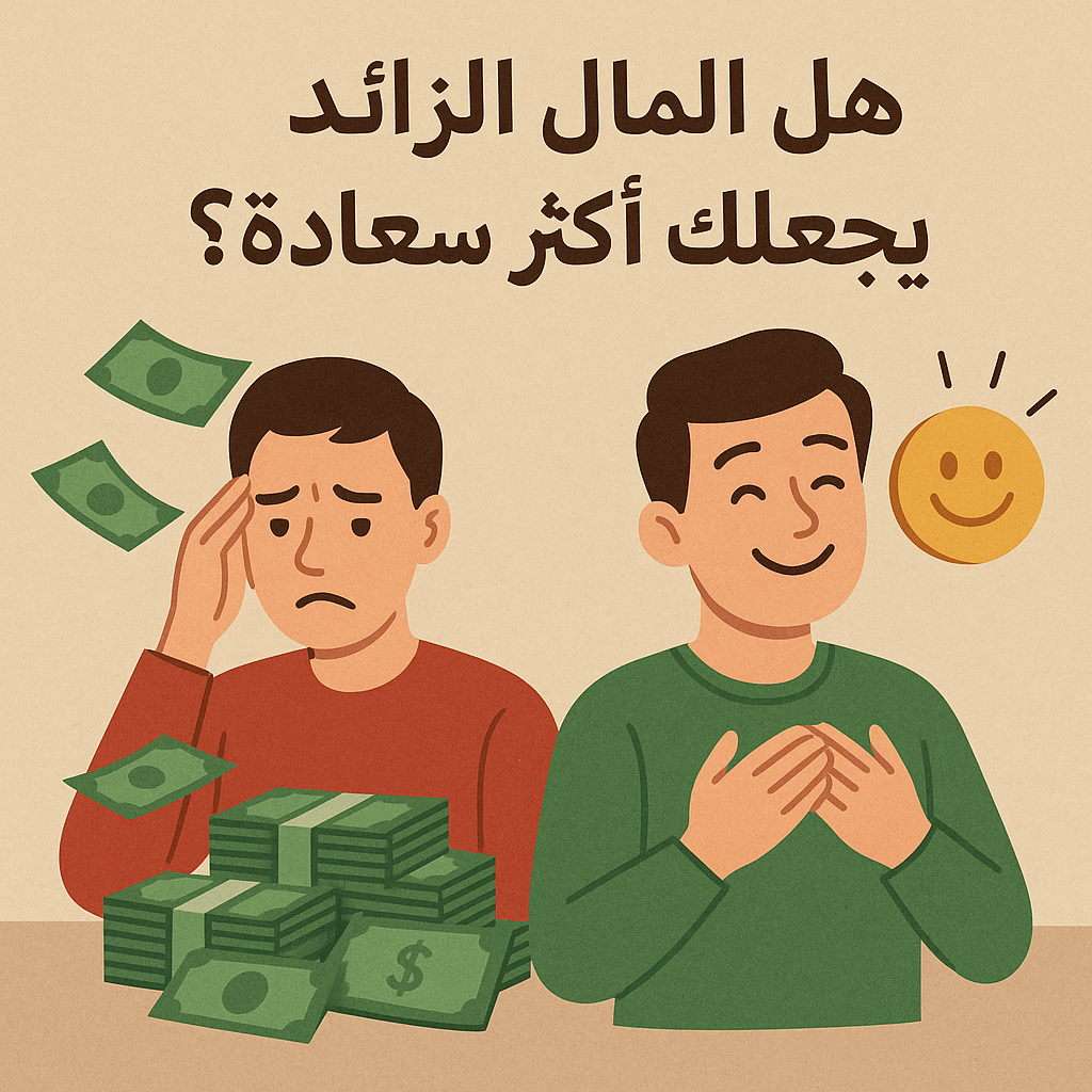 المال الزائد و السعادة